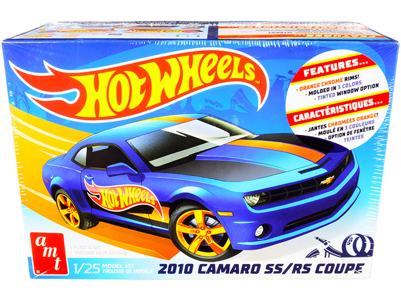 Skill 2 Model Kit 2010 Chevrolet Camaro SS/RS Coupe "Hot Wheels" 1/25 Scale Model