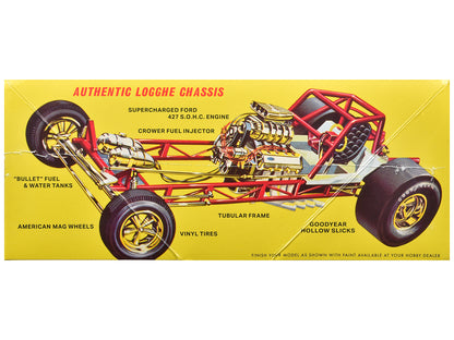 Skill 2 Model Kit 1969 Ford Mustang Longnose Funny Car "Gas Ronda" 1/25 Scale Model
