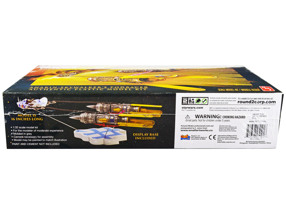 Skill 2 Model Kit Anakin Skywalker's Podracer "Star Wars Episode I: The Phantom Menace" 1/32 Scale Model