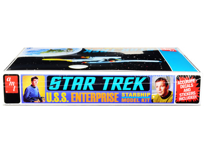 Skill 2 Model Kit U.S.S. Enterprise NCC-1701 Space Ship "Star Trek" 1/650 Scale Model