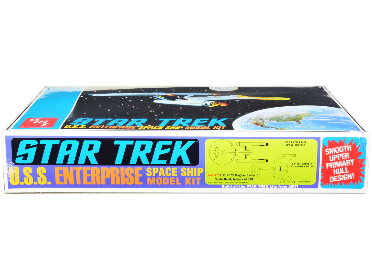 Skill 2 Model Kit U.S.S. Enterprise NCC-1701 Space Ship "Star Trek" 1/650 Scale Model
