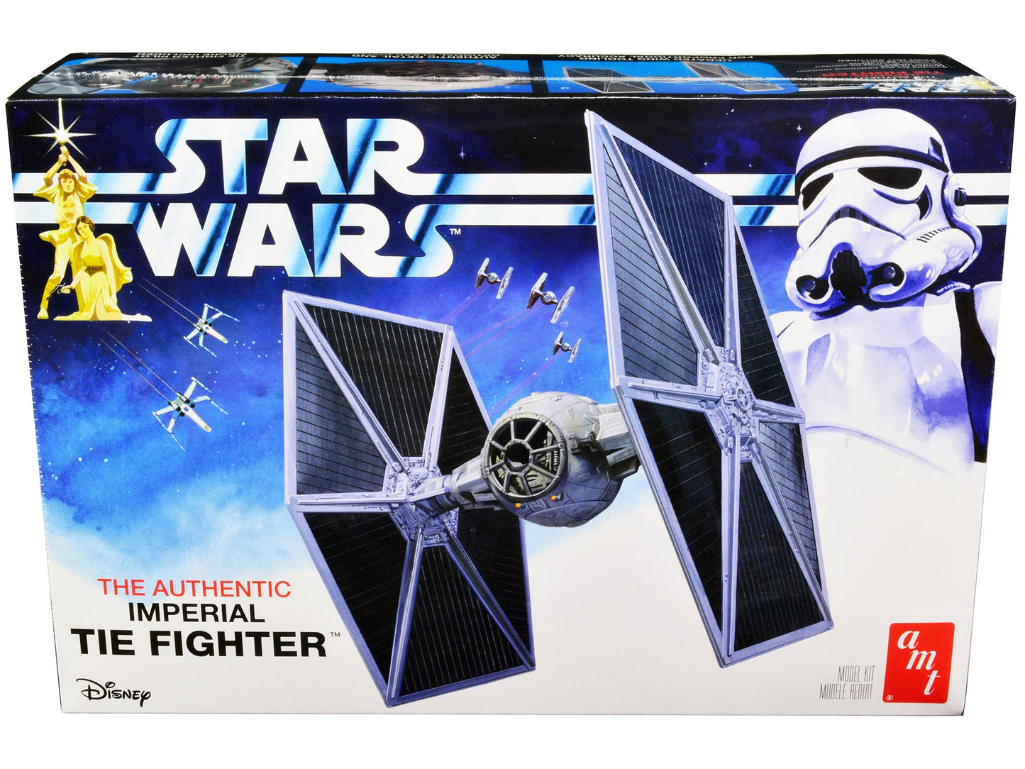 Skill 2 Model Kit Imperial Tie Fighter "Star Wars" (1977) Movie Model