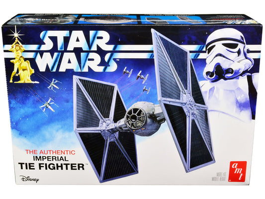 Skill 2 Model Kit Imperial Tie Fighter "Star Wars" (1977) Movie Model