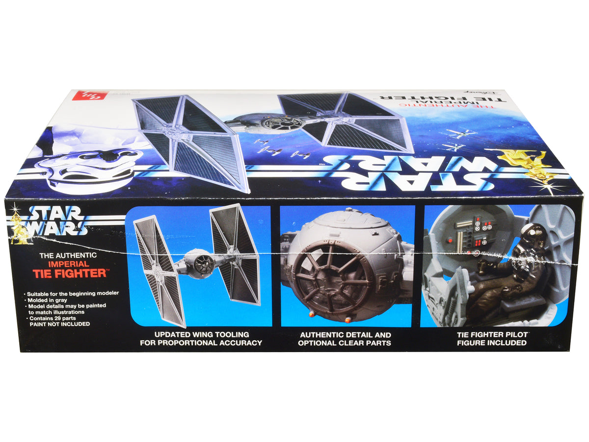 Skill 2 Model Kit Imperial Tie Fighter "Star Wars" (1977) Movie Model