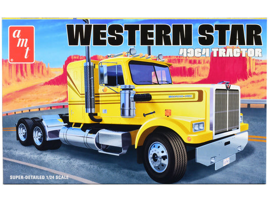 Skill 3 Model Kit Western Star 4964 Truck Tractor 1/24 Scale Model