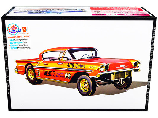 Skill 2 Model Kit 1958 Chevrolet Impala "Ala-Impala" 3-in-1 Kit 1/25 Scale Model