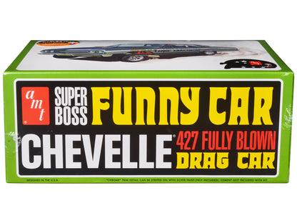 Skill 2 Model Kit 1965 Chevrolet Chevelle AWB Funny Car "Time Machine" 1/25 Scale Model