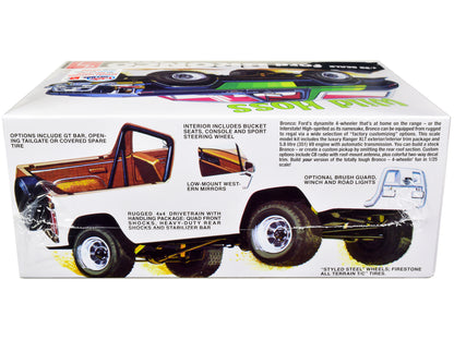Skill 2 Model Kit Ford Bronco 4X4 "Wild Hoss" 1/25 Scale Model