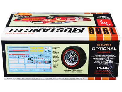 Skill 2 Model Kit 1966 Ford Mustang GT Fastback 1/25 Scale Model