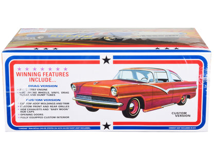 Skill 2 Model Kit 1956 Ford Victoria Hardtop 3 in 1 Kit 1/25 Scale Model