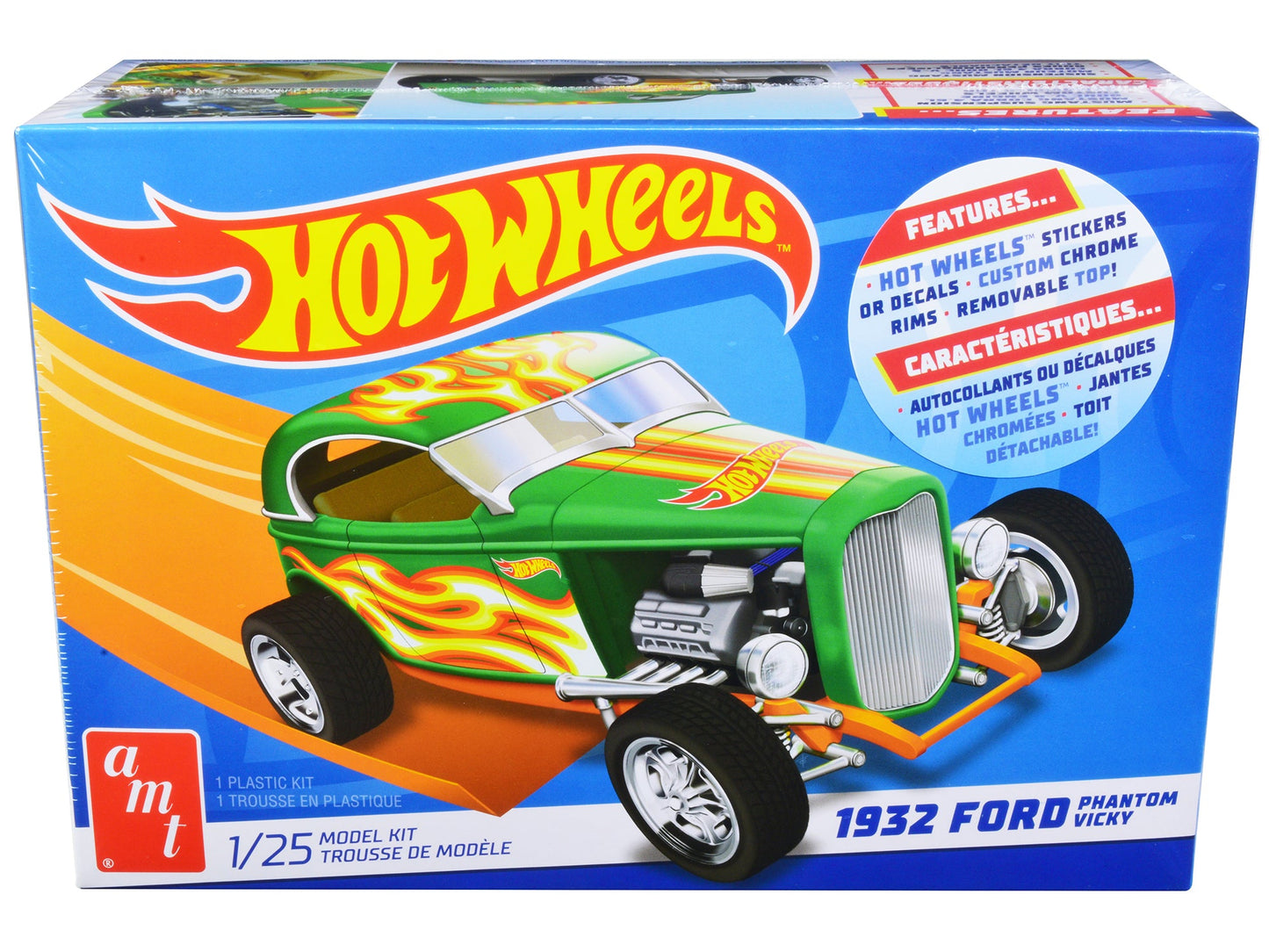 Skill 2 Model Kit 1932 Ford Phantom Vicky "Hot Wheels" 1/25 Scale Model