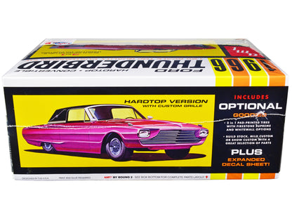 Skill 2 Model Kit 1966 Ford Thunderbird Hardtop/Convertible 3-in-1 Kit 1/25 Scale Model