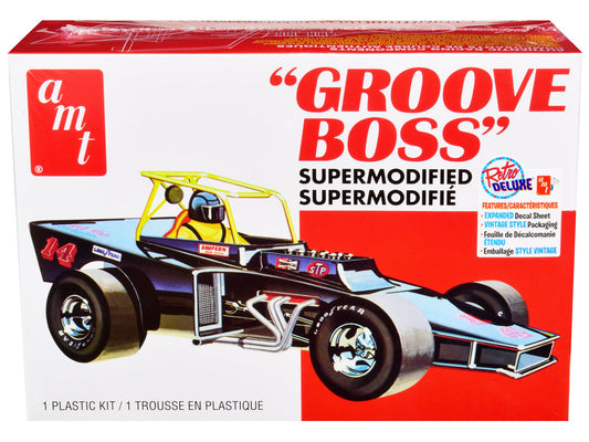 Skill 2 Model Kit "Groove Boss" Supermodified Racer 1/25 Scale Model