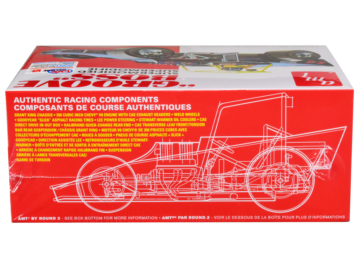 Skill 2 Model Kit "Groove Boss" Supermodified Racer 1/25 Scale Model