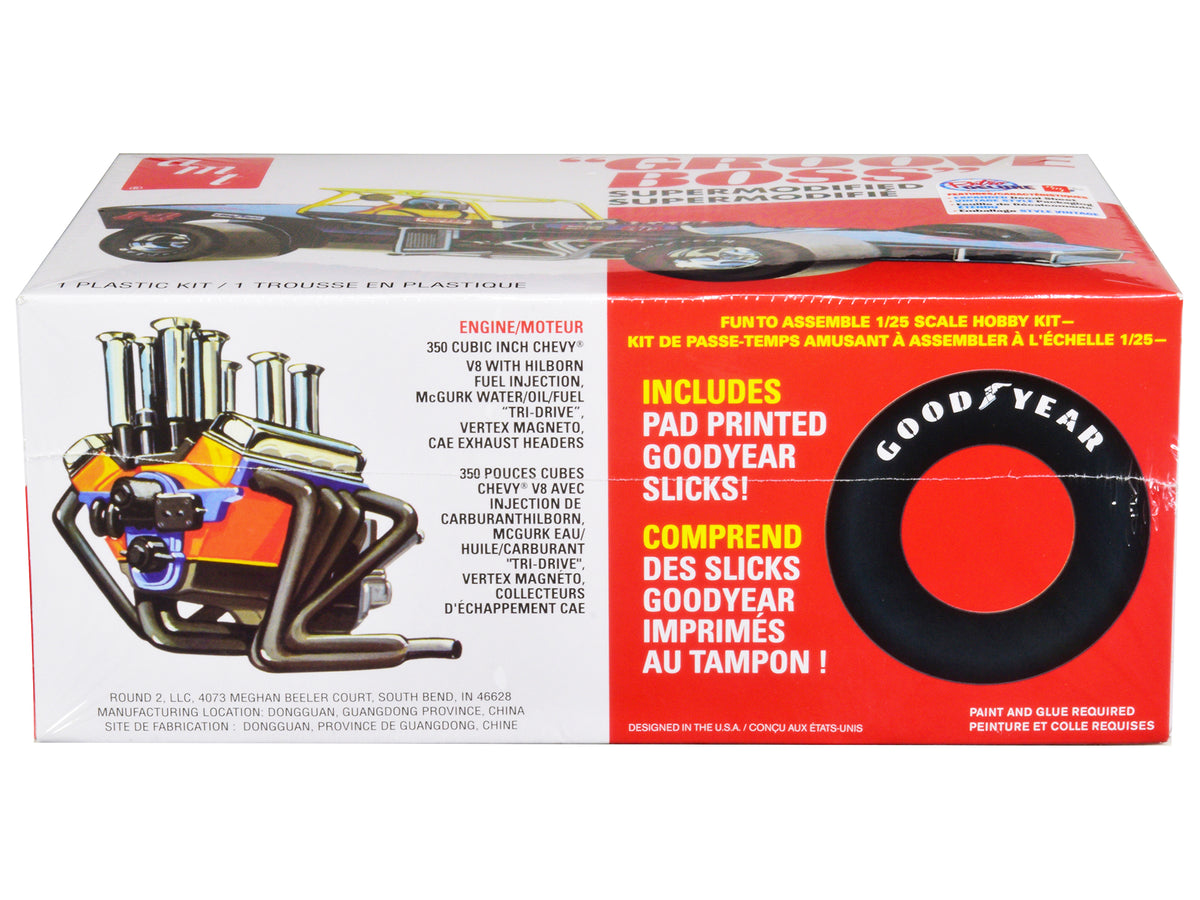 Skill 2 Model Kit "Groove Boss" Supermodified Racer 1/25 Scale Model