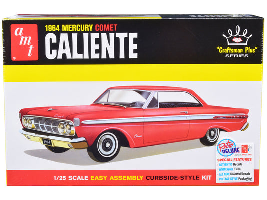 Skill 2 Model Kit 1964 Mercury Comet Caliente "Craftsman Plus" Series 1/25 Scale Model