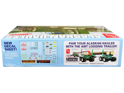 Skill 3 Model Kit Kenworth Conventional Tractor "Alaskan Hauler" 1/25 Scale Model