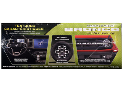 Skill 2 Model Kit 2023 Ford Bronco Outer Banks 1/25 Scale Model