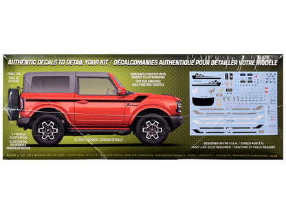 Skill 2 Model Kit 2023 Ford Bronco Outer Banks 1/25 Scale Model