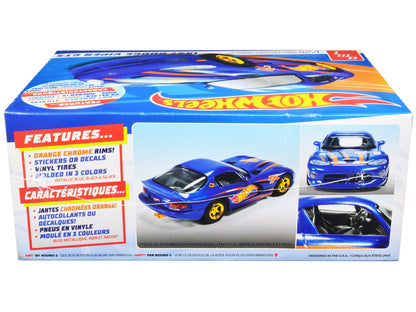 Skill 1 Snap Model Kit 1997 Dodge Viper GTS "Hot Wheels" 1/25 Scale Model
