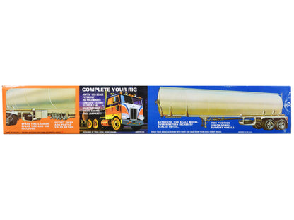 Skill 3 Model Kit Fruehauf Tanker Trailer "Gulf Oil" 1/25 Scale Model