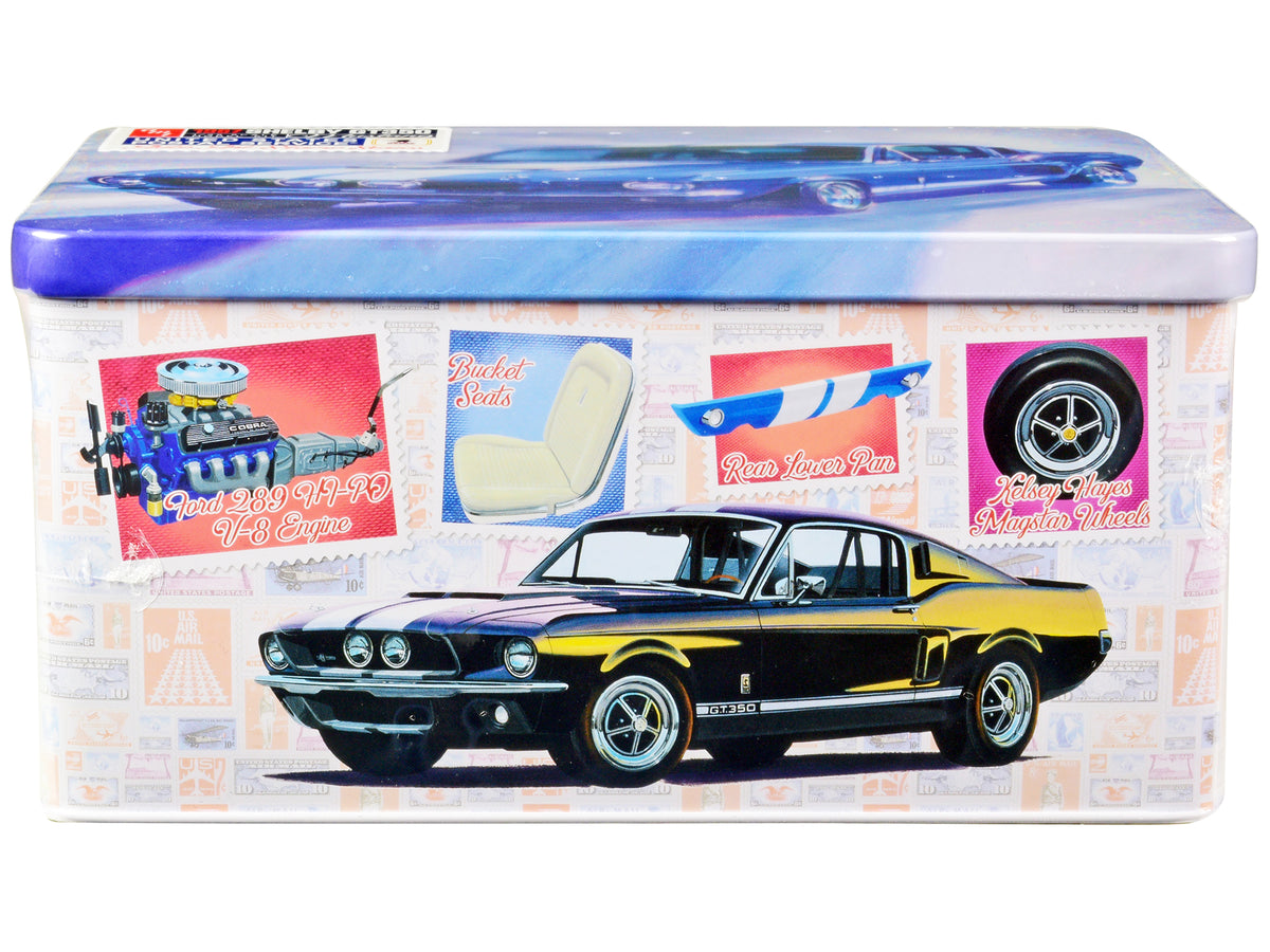 Skill 2 Model Kit 1967 Shelby Mustang GT350 USPS (United States Postal Service) "Auto Art Stamp Series" 1/25 Scale Model