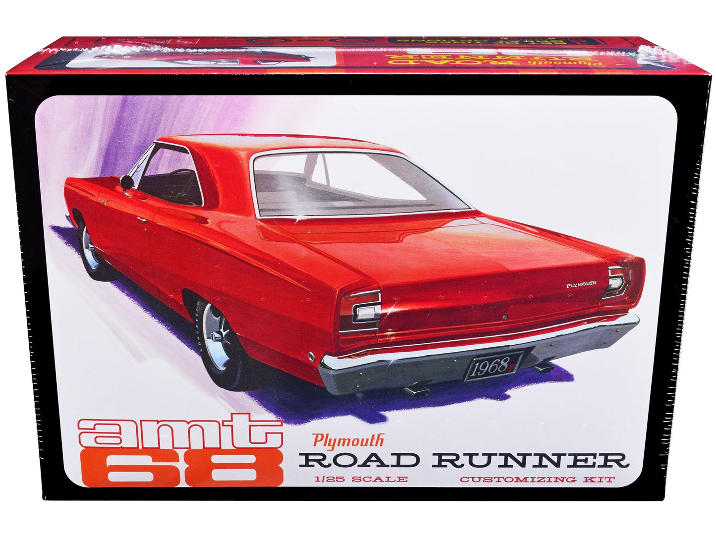 Skill 2 Model Kit 1968 Plymouth Road Runner 1/25 Scale Model