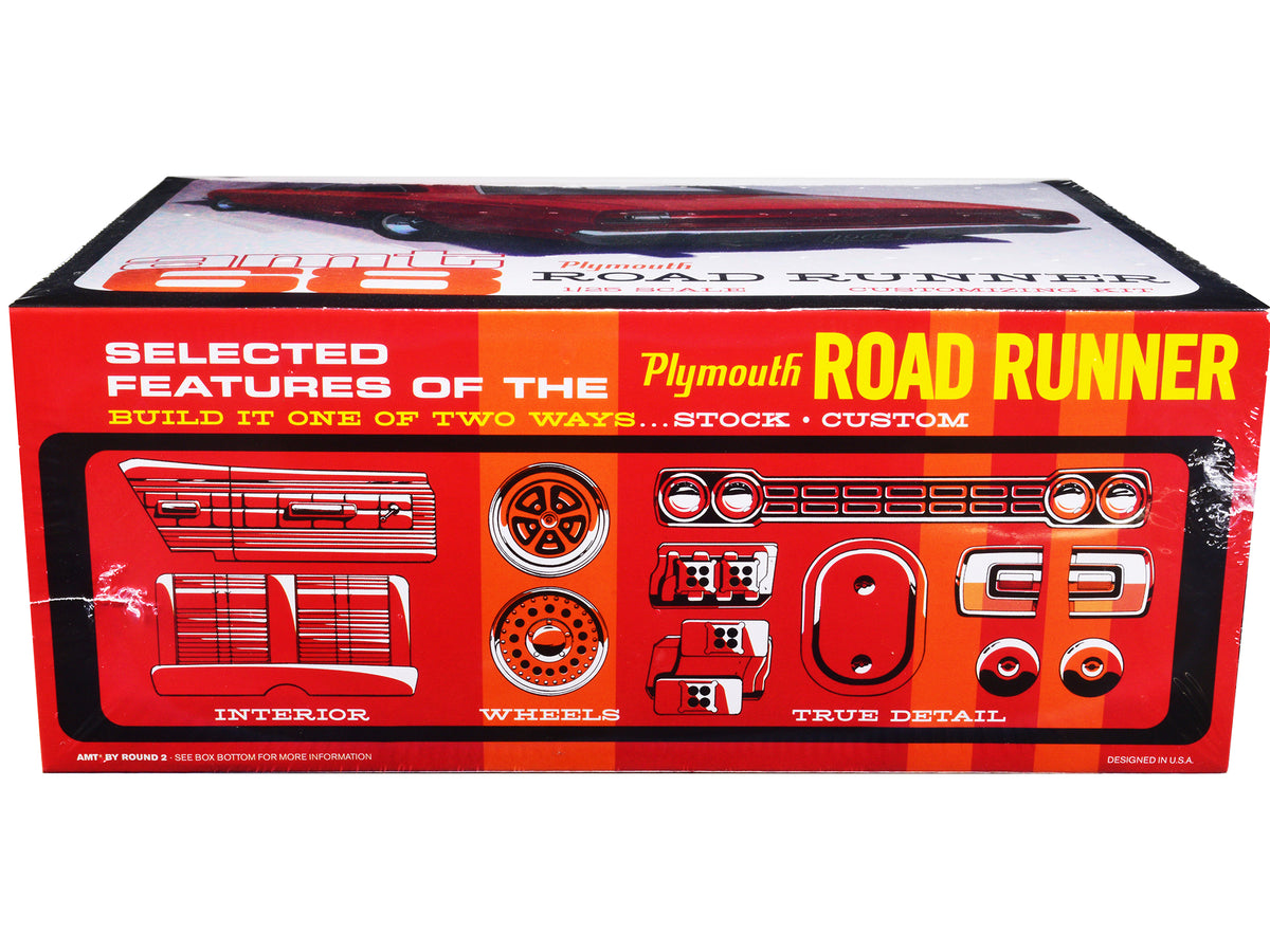 Skill 2 Model Kit 1968 Plymouth Road Runner 1/25 Scale Model