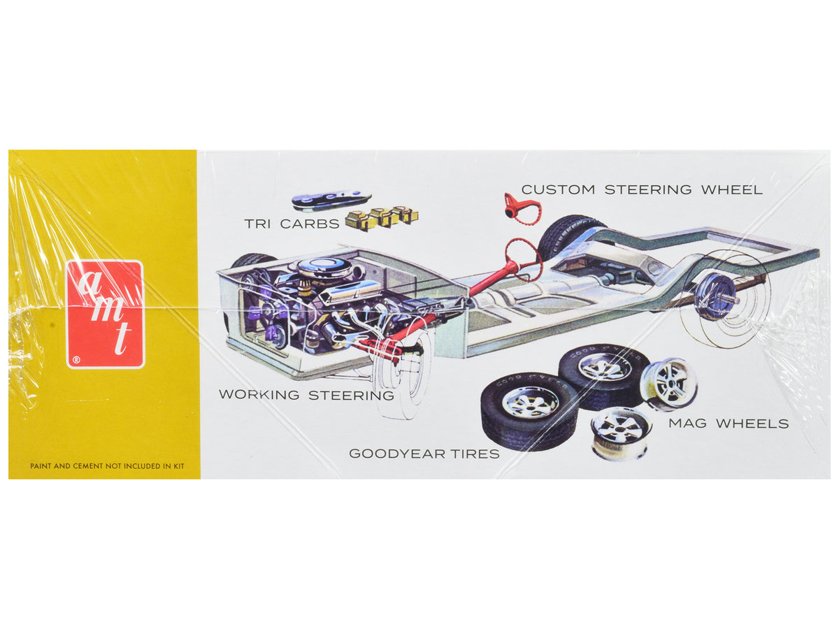 Skill 2 Model Kit 1963 Ford Mustang II Concept Car 1/25 Scale Model