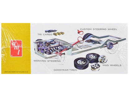 Skill 2 Model Kit 1963 Ford Mustang II Concept Car 1/25 Scale Model