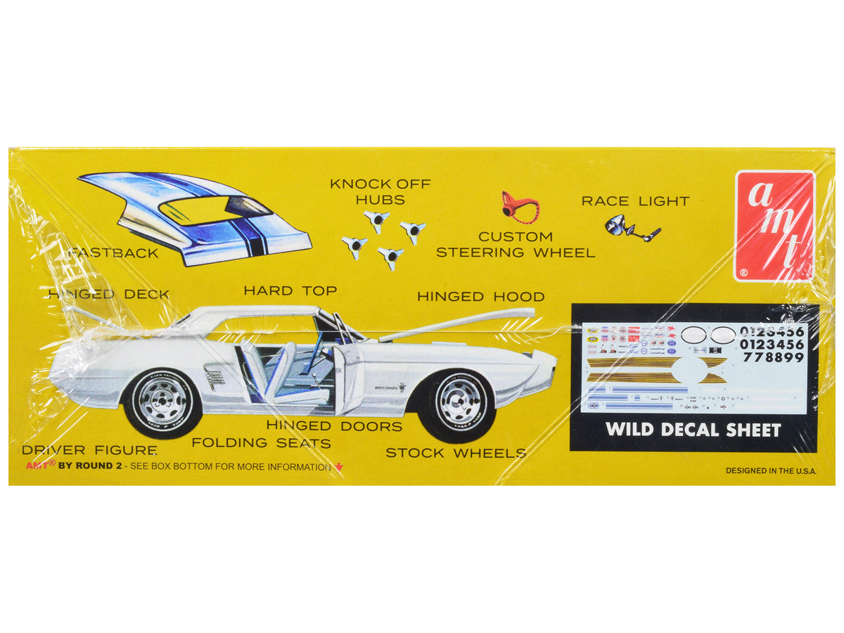 Skill 2 Model Kit 1963 Ford Mustang II Concept Car 1/25 Scale Model