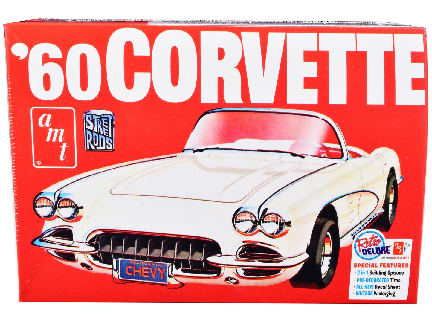 Skill 2 Model Kit 1960 Chevrolet Corvette "Street Rods" 1/25 Scale Model