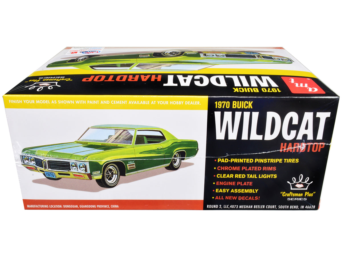 Skill 2 Model Kit 1970 Buick Wildcat Hardtop "Craftsman Plus" Series 1/25 Scale Model
