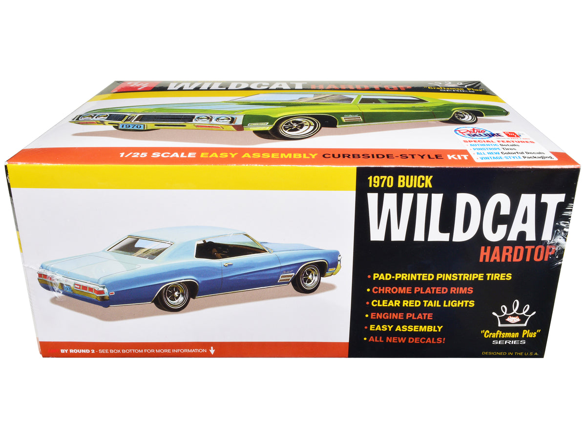 Skill 2 Model Kit 1970 Buick Wildcat Hardtop "Craftsman Plus" Series 1/25 Scale Model