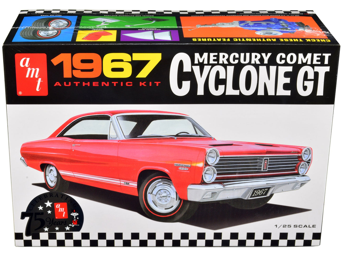 Skill 2 Model Kit 1967 Mercury Comet Cyclone GT 1/25 Scale Model