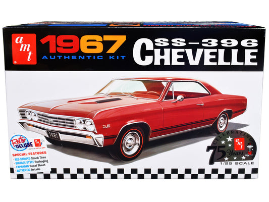Skill 2 Model Kit 1967 Chevrolet Chevelle SS 396 "AMT Celebrating 75 Years" 1/25 Scale Model