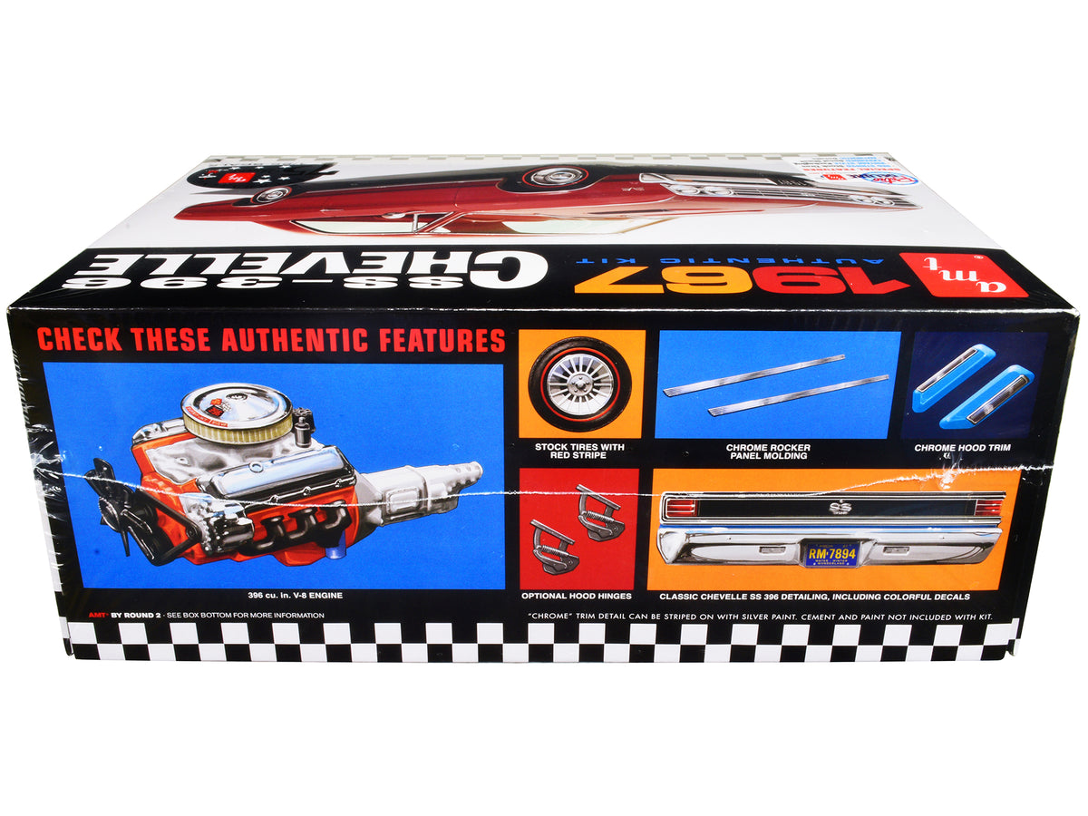 Skill 2 Model Kit 1967 Chevrolet Chevelle SS 396 "AMT Celebrating 75 Years" 1/25 Scale Model