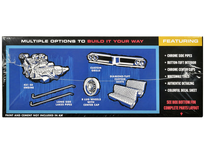 Skill 2 Model Kit 1962 Pontiac Catalina Super Stock 3-in-1 Kit 1/25 Scale Model