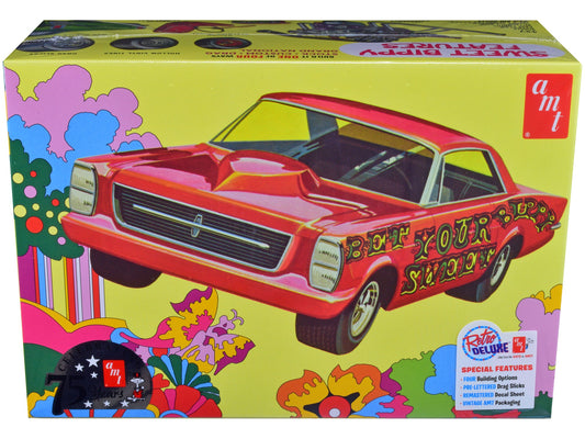 Skill 2 Model Kit 1966 Ford Galaxie 500 Hardtop "Sweet Bippy" 4-in-1 Kit 1/25 Scale Model
