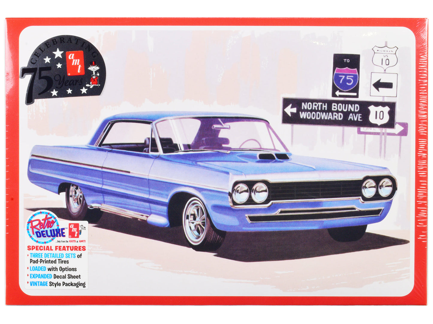 Skill 2 Model Kit 1964 Chevrolet Impala "Super Street Rod" 3-in-1 Kit 1/25 Scale Model