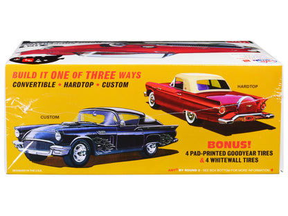 Skill 2 Model Kit 1957 Ford Thunderbird 3-in-1 Kit 1/25 Scale Model
