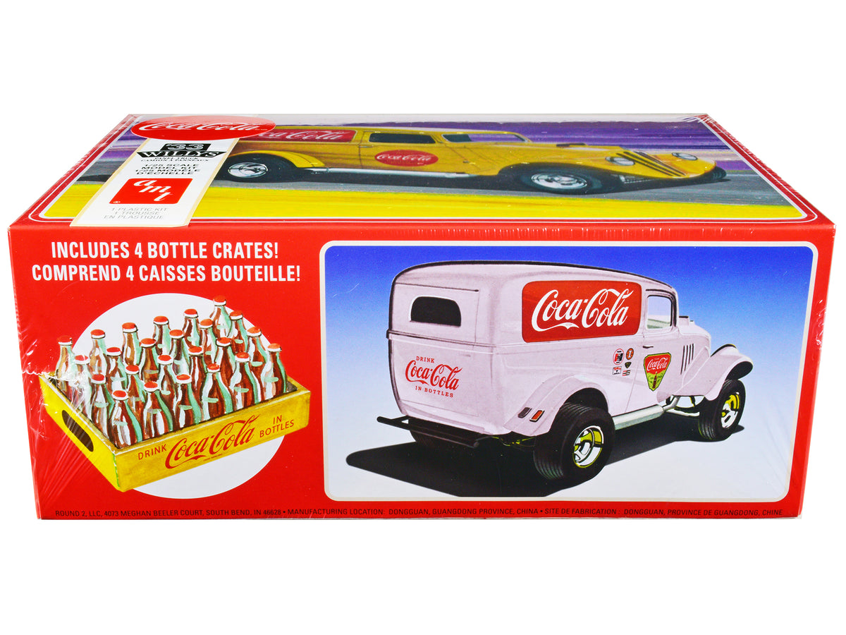 Skill 2 Model Kit 1933 Willys Panel Truck "Coca-Cola" 1/25 Scale Model