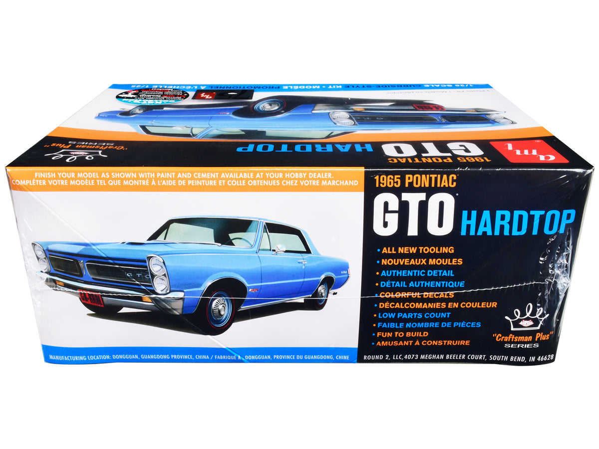 Skill 2 Model Kit 1965 Pontiac GTO Hardtop "Craftsman Plus" Series 1/25 Scale Model