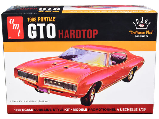 Skill 2 Model Kit 1968 Pontiac GTO Hardtop "Craftsman Plus" Series 1/25 Scale Model