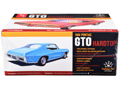 Skill 2 Model Kit 1968 Pontiac GTO Hardtop "Craftsman Plus" Series 1/25 Scale Model