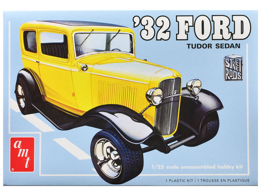Skill 2 Model Kit 1932 Ford Tudor Sedan "Street Rods" Series 1/25 Scale Model