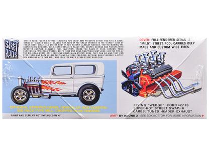 Skill 2 Model Kit 1932 Ford Tudor Sedan "Street Rods" Series 1/25 Scale Model