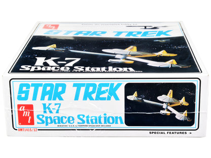 Skill 2 Model Kit K-7 Space Station "Star Trek" (1966-1969) TV Series 1/7600 Scale Model