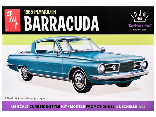 Skill 2 Model Kit 1965 Plymouth Barracuda "Craftsman Plus" Series 1/25 Scale Model