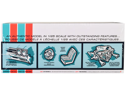 Skill 2 Model Kit 1966 Oldsmobile 442 W-30 Hardtop 1/25 Scale Model